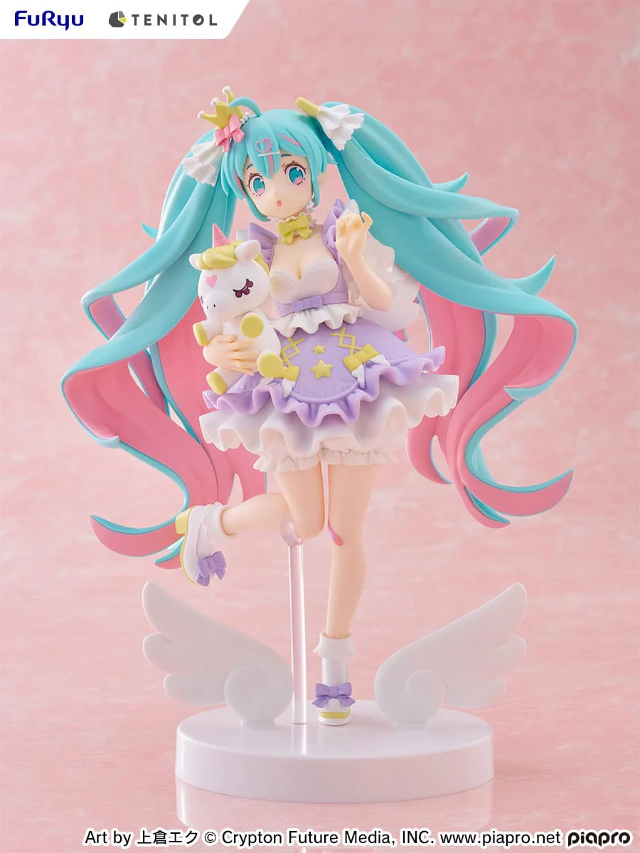 Hatsune Miku Yumekawa Princess Lavender Ver. Furyu - Image 7