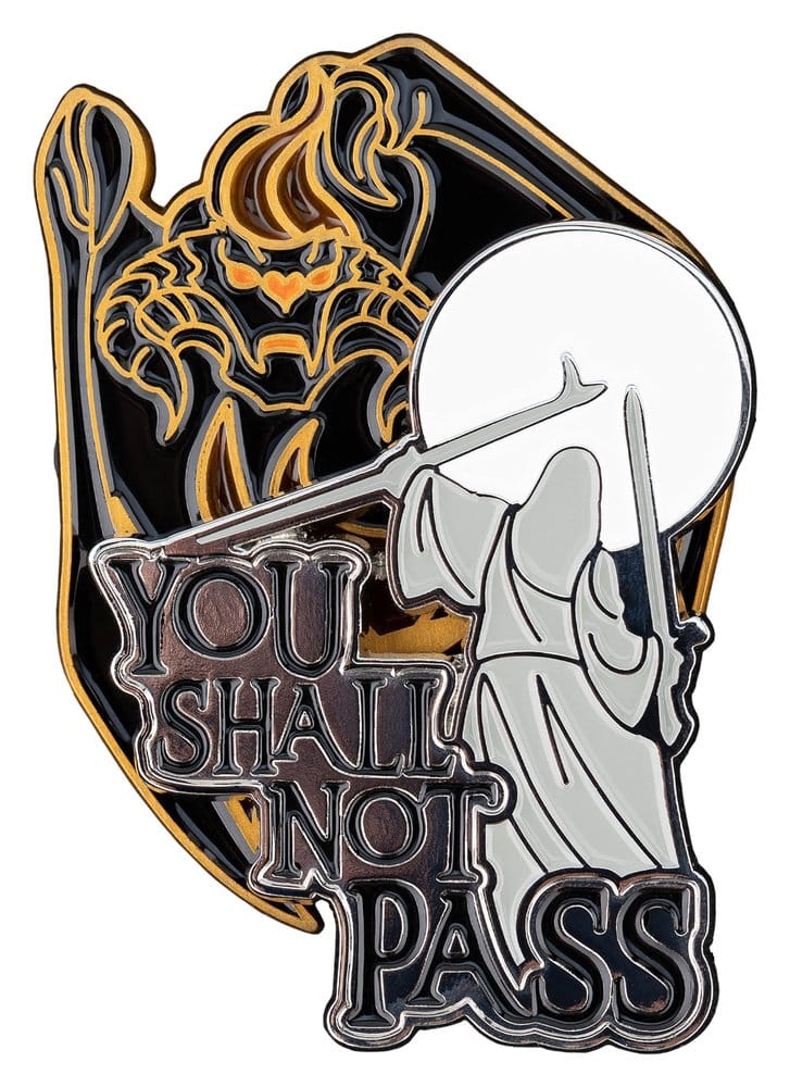 Herr der Ringe Ansteck-Pin Doppelpack You Shall Not Pass