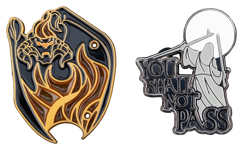 Herr der Ringe Ansteck-Pin Doppelpack You Shall Not Pass - Image 2