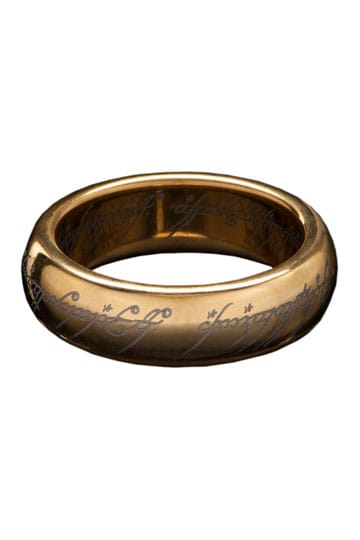 Herr der Ringe Wolfram-Ring Der Eine Ring (vergoldet) Größe 6