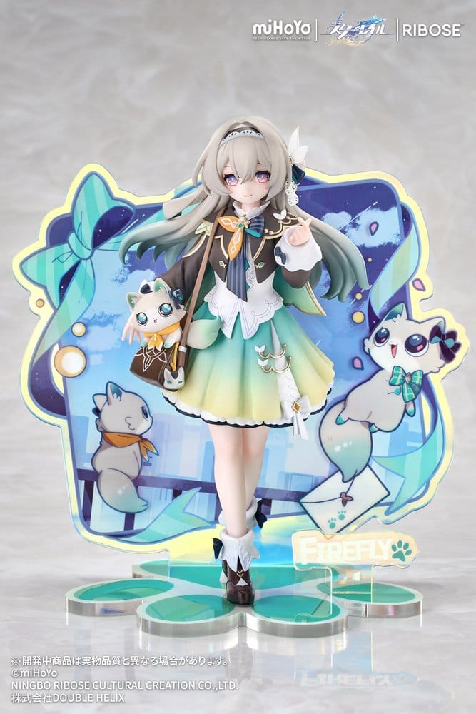 Honkai: Star Rail Rise Up+ Chibi Cat Series Minifigur Firefly Ver.