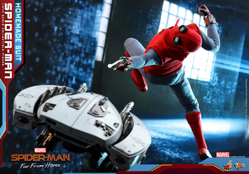 Hot Toys Spider-Man (Homemade Suit) Movie Masterpiece Far From Home - Image 14