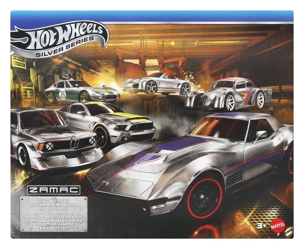 Hot Wheels Silver Series Die-Cast Fahrzeuge 6er-Pack ZAMAC - Image 18