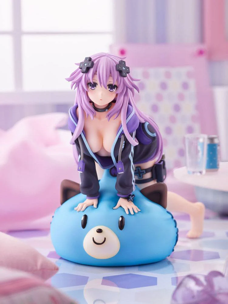Hyperdimension Neptunia Statue Dimension Traveler Neptune Wake Up Version - Image 10