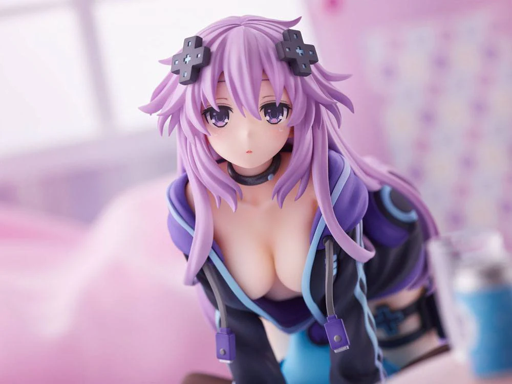 Hyperdimension Neptunia Statue Dimension Traveler Neptune Wake Up Version - Image 13