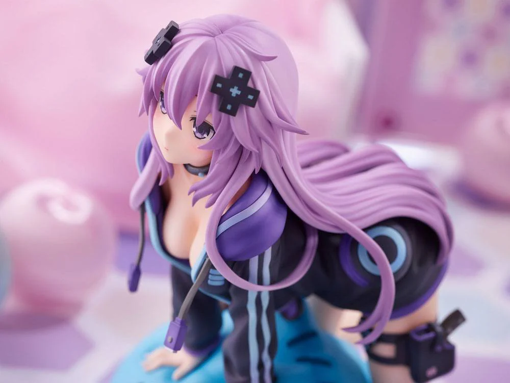 Hyperdimension Neptunia Statue Dimension Traveler Neptune Wake Up Version - Image 16