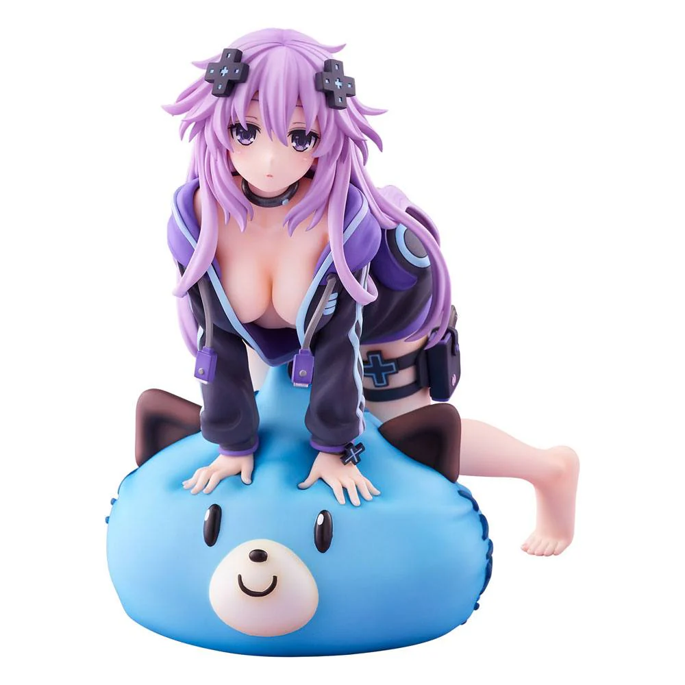 Hyperdimension Neptunia Statue Dimension Traveler Neptune Wake Up Version - Image 9