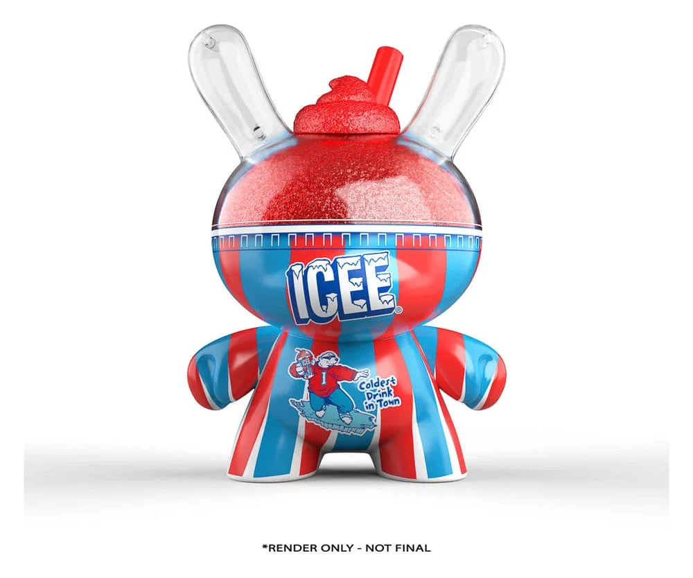 Icee Dunny Art Figur Cherry Icee - Image 2