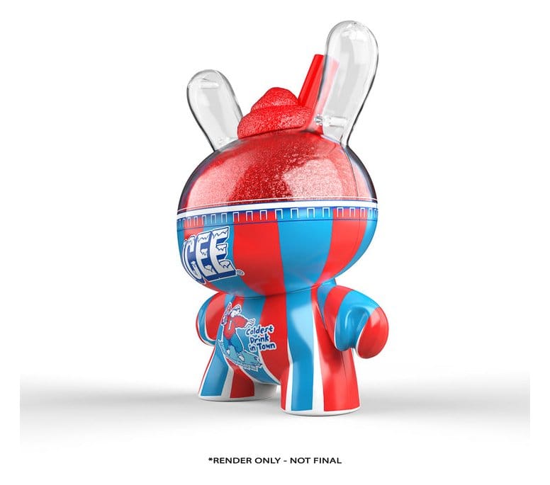 Icee Dunny Art Figur Cherry Icee - Image 3