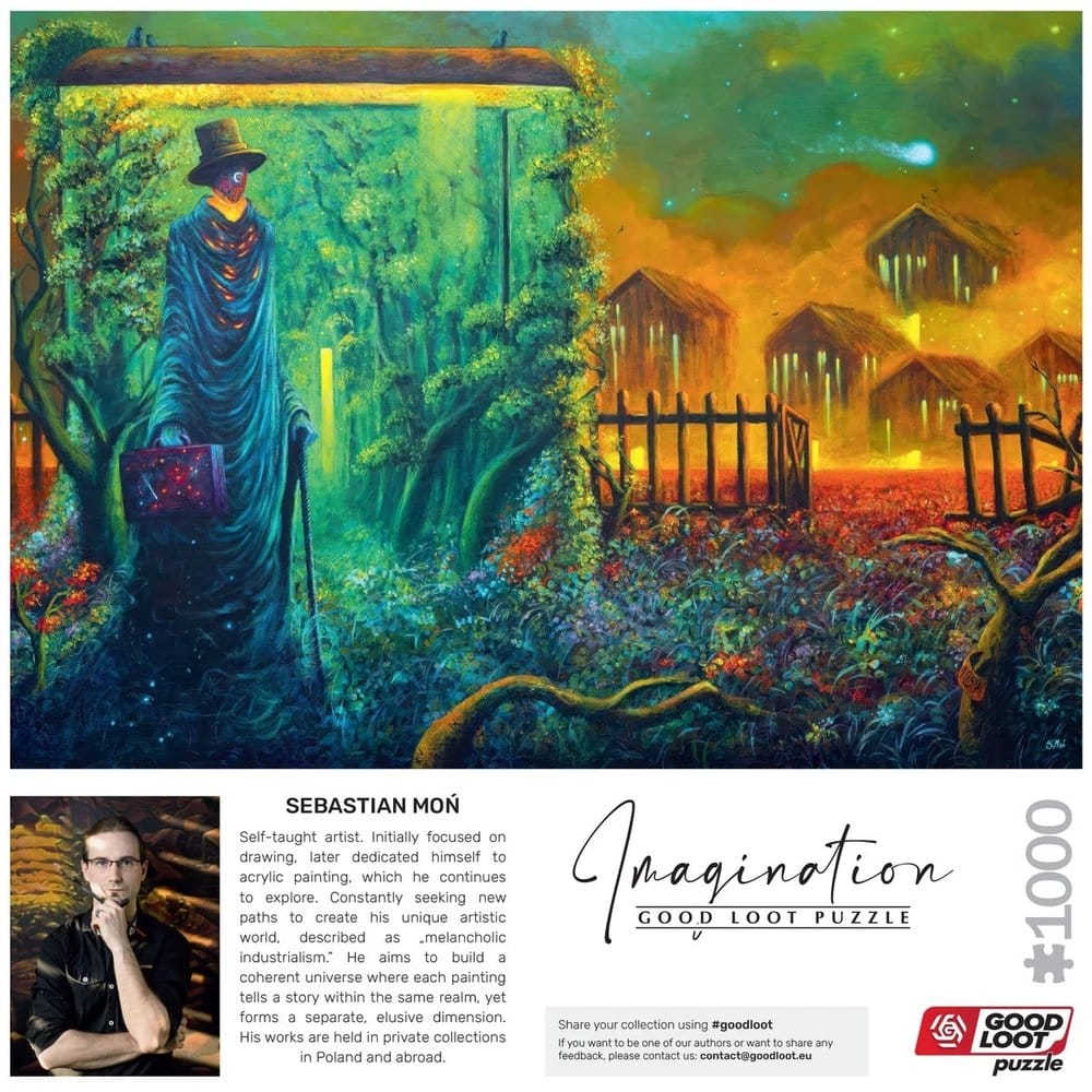 Imagination Series Puzzle Sebastian Mon Stationary Traveller II (1000 Teile) - Image 3