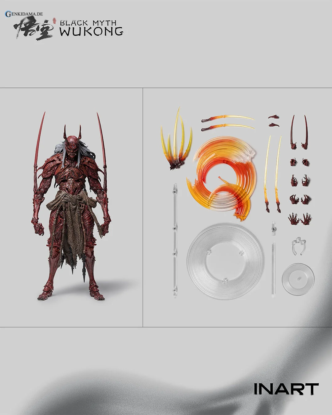 INART [Black Myth: Wukong] Yaksha King 1/12 Action Figure - Image 4