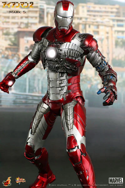 Iron Man Mark 5 Movie Masterpiece Iron Man 2 Hot Toys - Image 3
