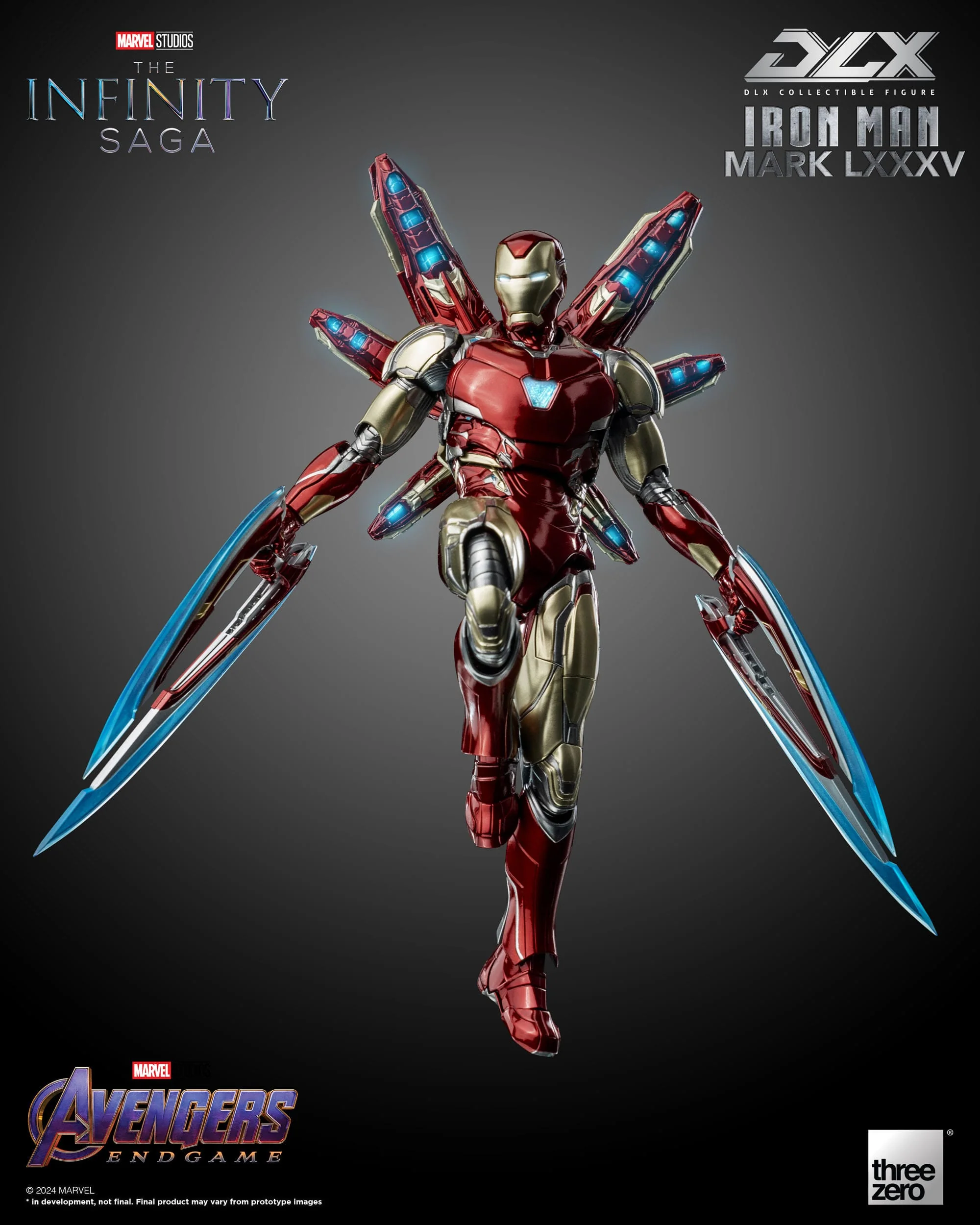 Iron Man Mark 85 - DLX - Infinity Saga - ThreeZero - Image 17