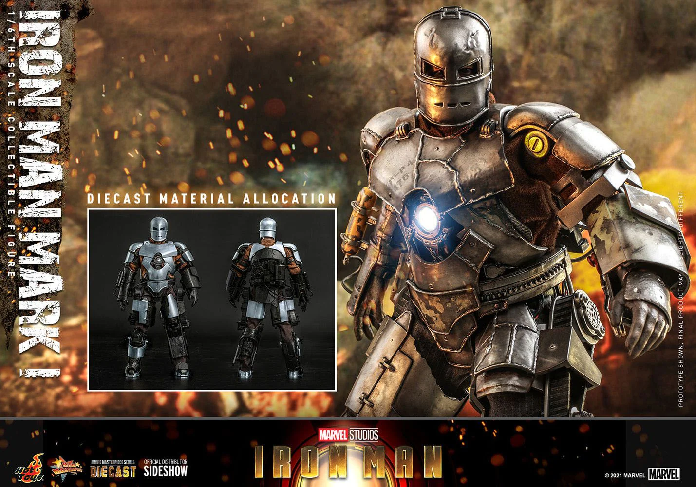 Iron Man Mark I Iron Man Hot Toys - Image 16
