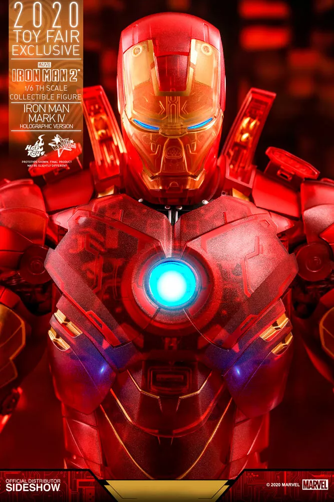 Iron Man Mark IV (Holographic Version) – 1/6 Scale Collectible Figure | Hot Toys - Image 6