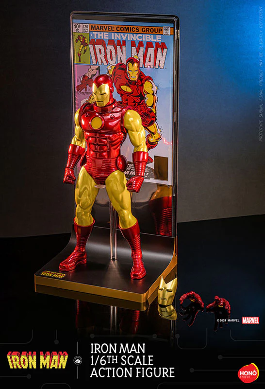 Iron Man Mervel Comics Ver. Hot Toys - Image 15