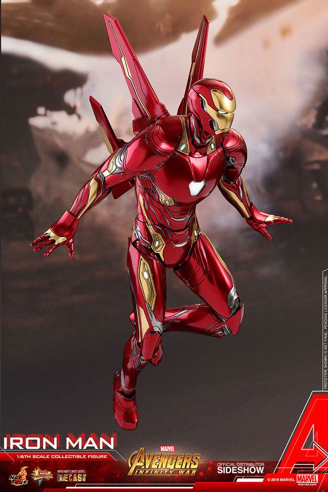 Iron Man Movie Masterpiece Avengers Infinity War Diecast Movie Masterpiece Hot Toys - Image 10