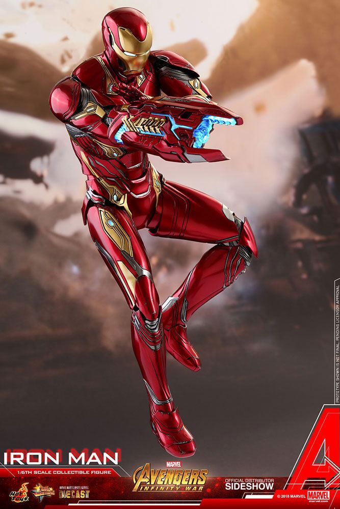 Iron Man Movie Masterpiece Avengers Infinity War Diecast Movie Masterpiece Hot Toys - Image 11