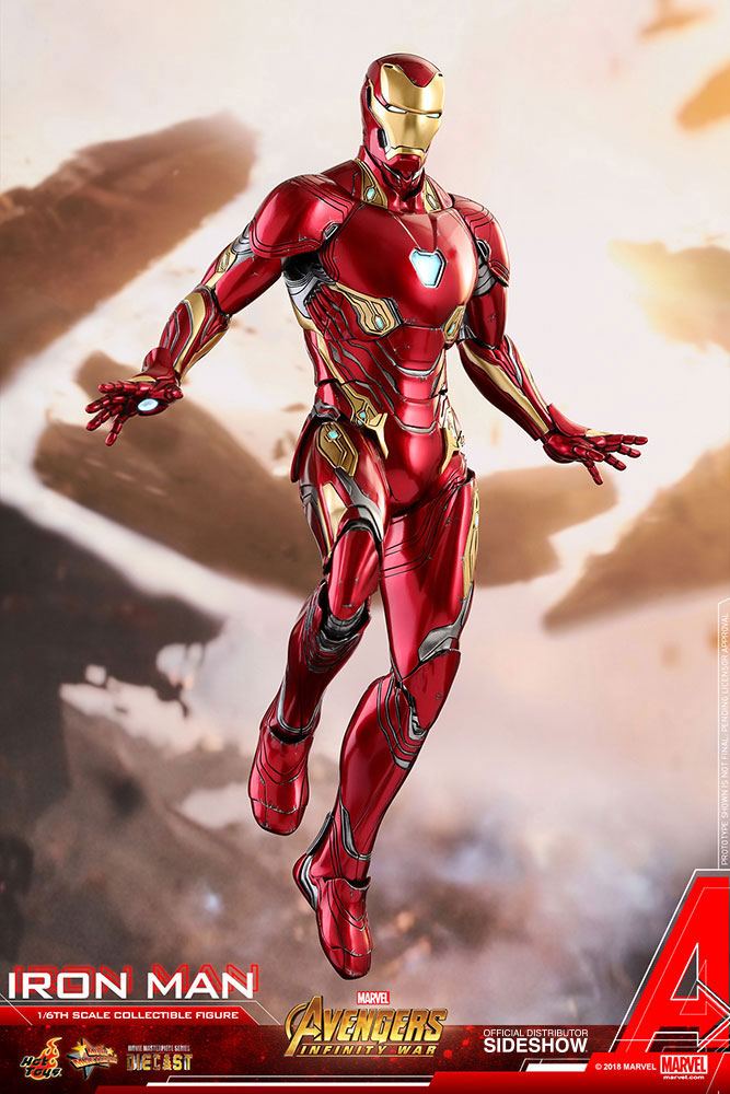 Iron Man Movie Masterpiece Avengers Infinity War Diecast Movie Masterpiece Hot Toys - Image 12
