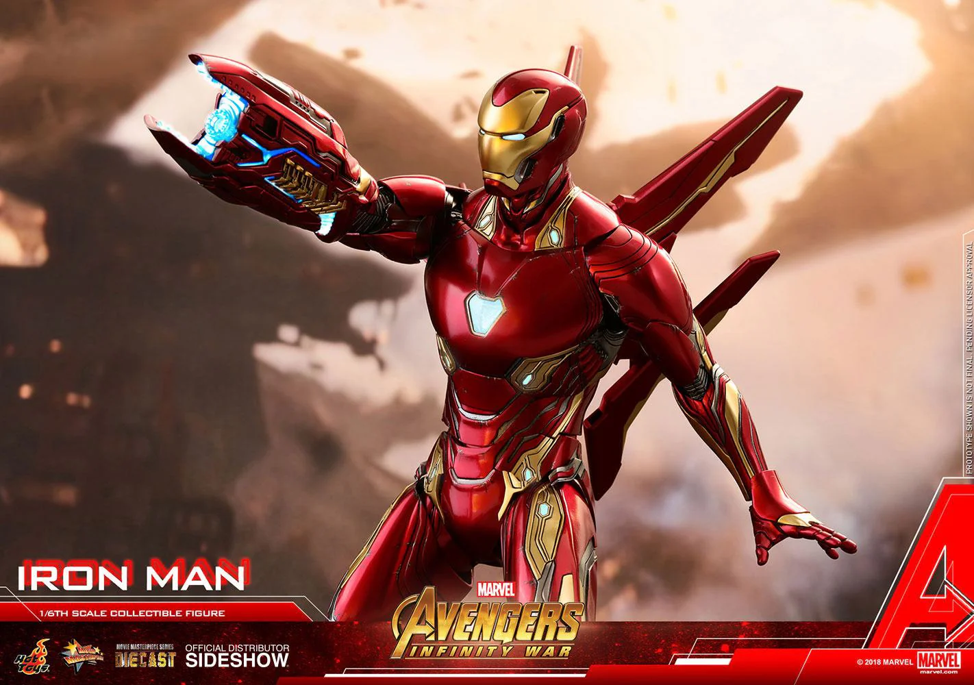 Iron Man Movie Masterpiece Avengers Infinity War Diecast Movie Masterpiece Hot Toys - Image 15