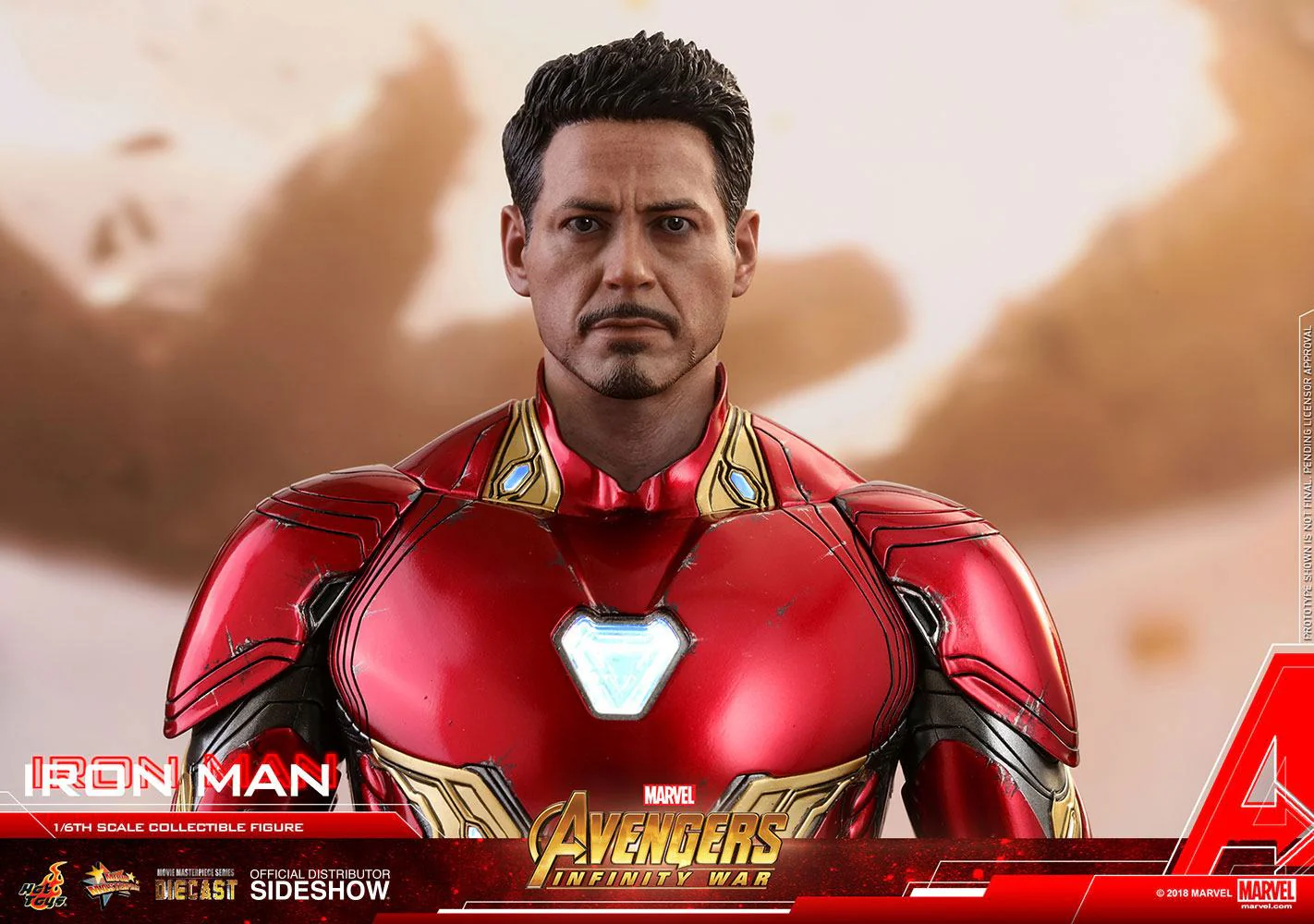 Iron Man Movie Masterpiece Avengers Infinity War Diecast Movie Masterpiece Hot Toys - Image 4
