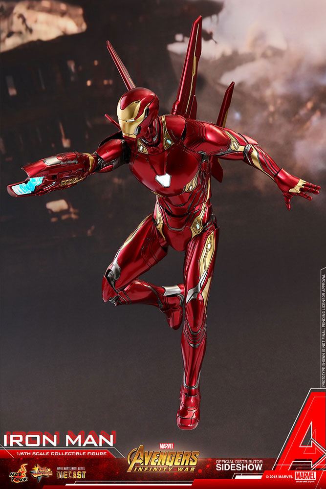 Iron Man Movie Masterpiece Avengers Infinity War Diecast Movie Masterpiece Hot Toys - Image 6