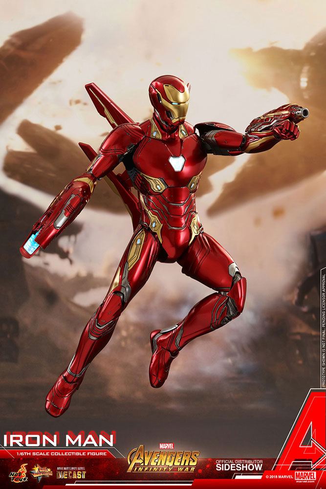 Iron Man Movie Masterpiece Avengers Infinity War Diecast Movie Masterpiece Hot Toys - Image 7