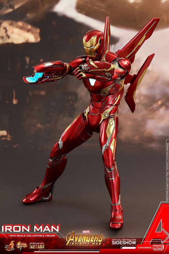 Iron Man Movie Masterpiece Avengers Infinity War Diecast Movie Masterpiece Hot Toys - Image 9