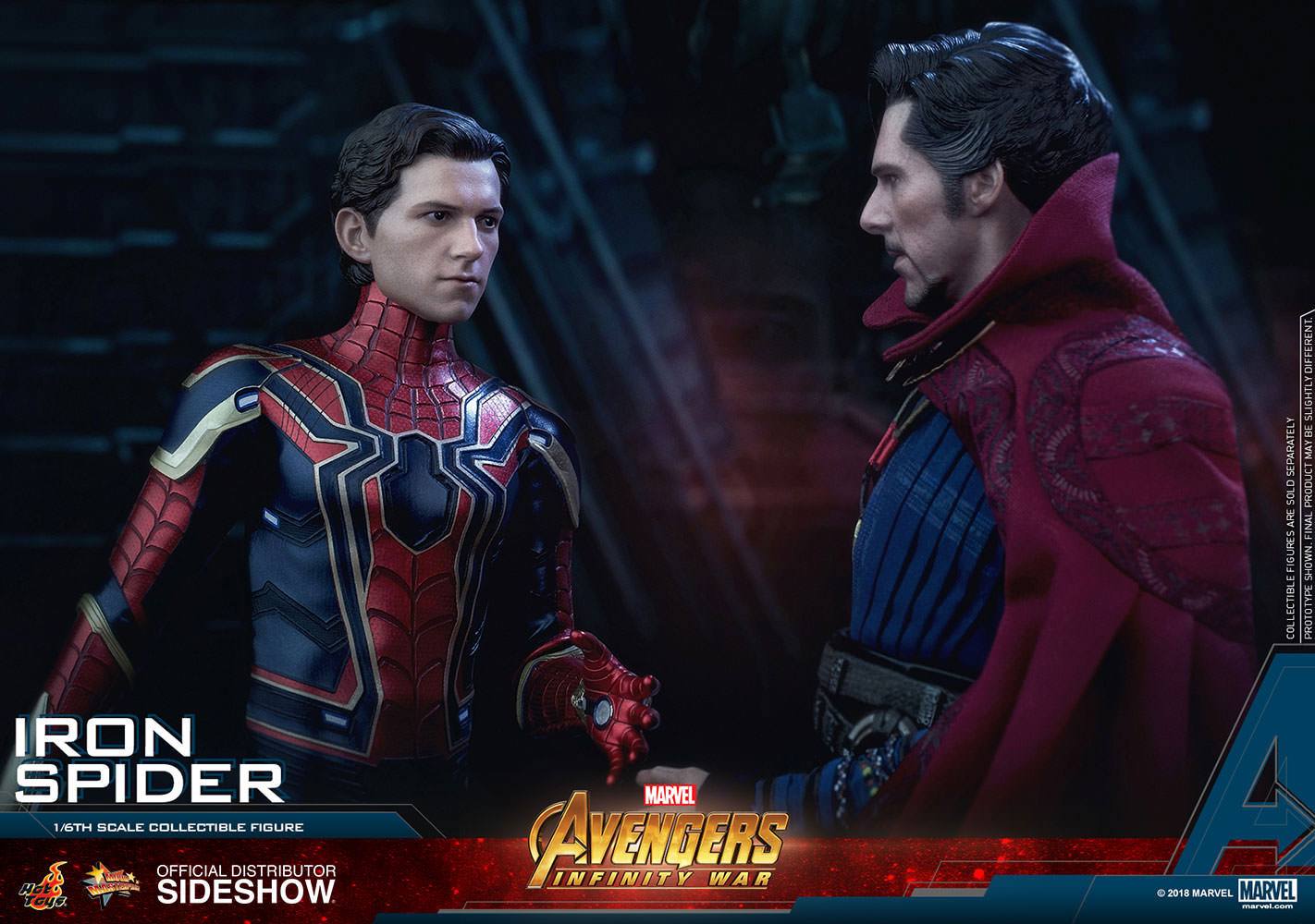 Iron Spider 1/6 Scale Collectible Figure – Hot Toys Movie Masterpiece (Avengers: Infinity War) - Image 2