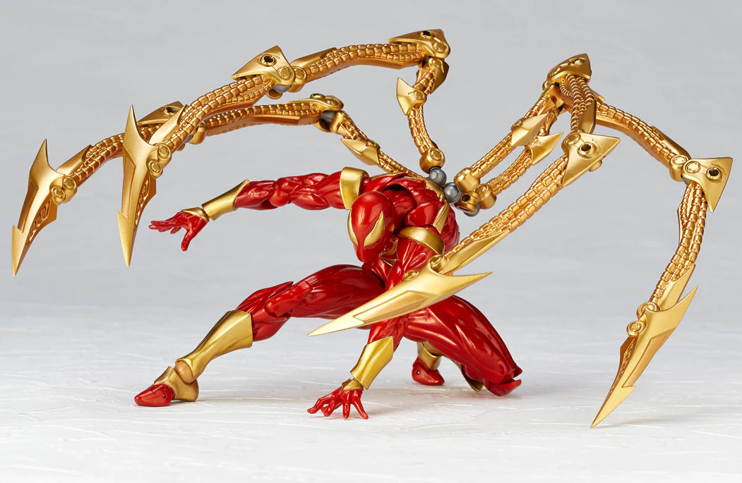 Iron Spider Amazing Yamaguchi, Revoltech Kaiyodo - Image 6
