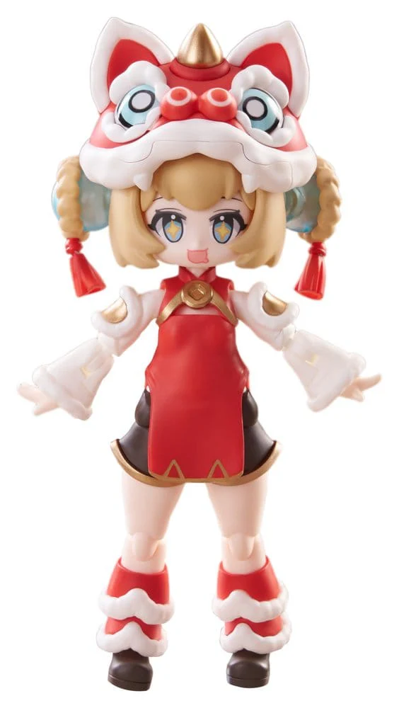 Isekai Ryoko no Techo Plastic Model Kit SP01 New Warrior Lennie Brown New Year Ver. 14 cm - Image 5