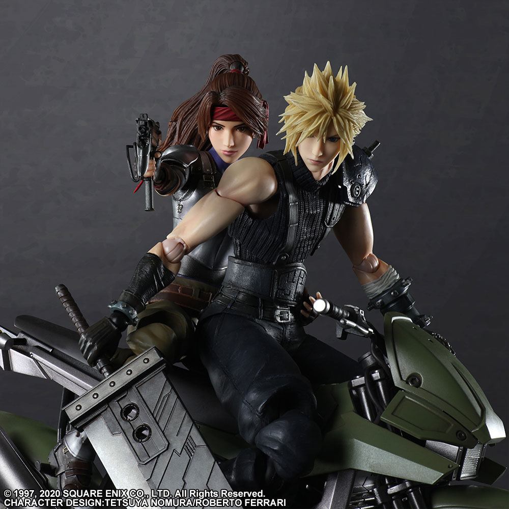 Jessie, Cloud & Bike - Play Arts Kai / Final Fantasy VII Remake - Image 4