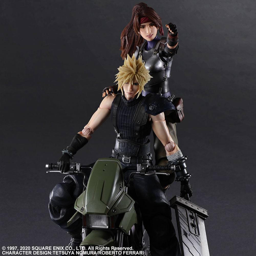 Jessie, Cloud & Bike - Play Arts Kai / Final Fantasy VII Remake - Image 7