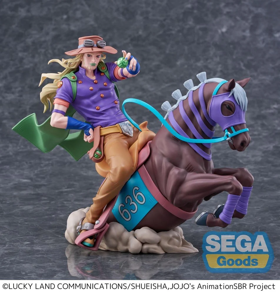 JoJo's Bizarre Adventure: Steel Ball Run XrossLinkMAX PVC Figur Gyro Zeppeli