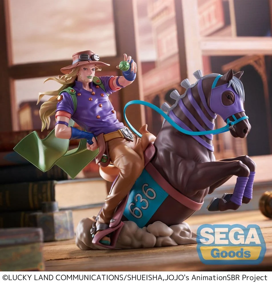 JoJo's Bizarre Adventure: Steel Ball Run XrossLinkMAX PVC Figur Gyro Zeppeli - Image 3
