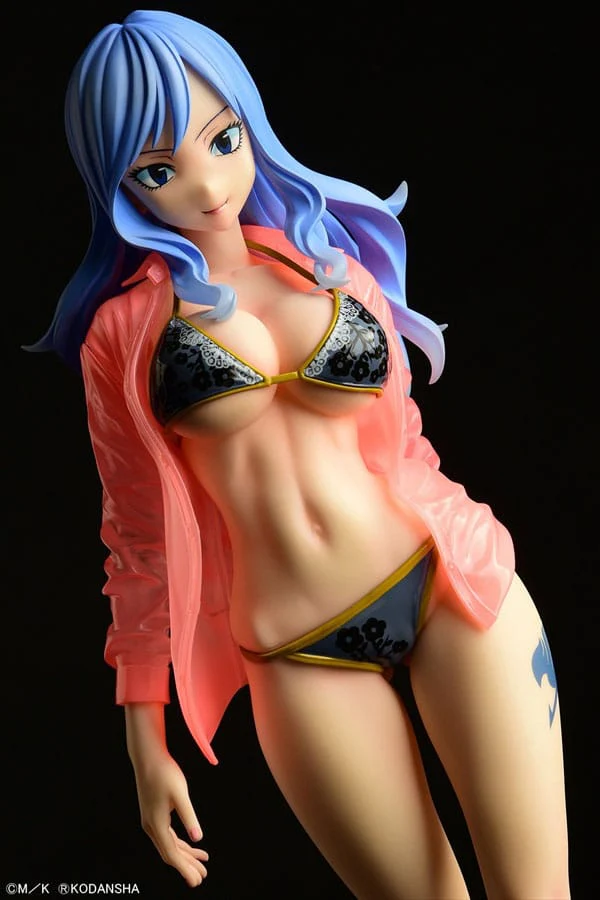 Jubia Lokser Gravure_Stylesee-through wet shirt Black Bikini!! Orca Toys - Image 11