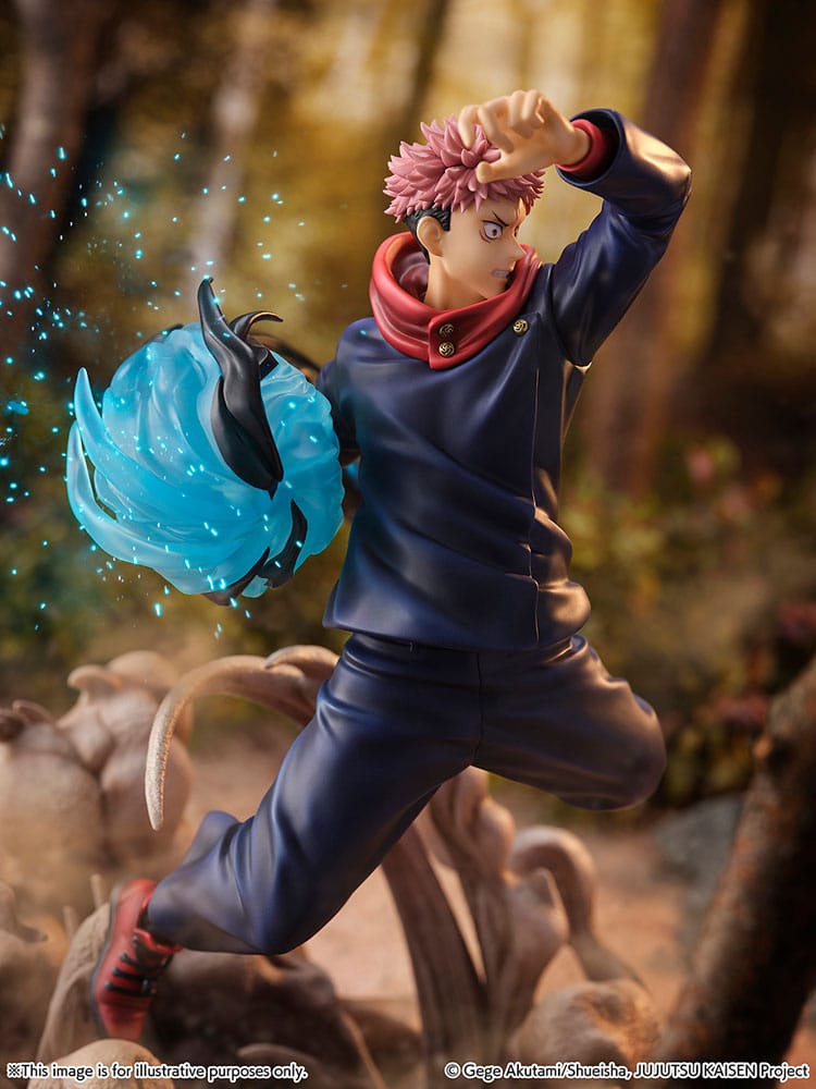 Jujutsu Kaisen SHIBUYA SCRAMBLE FIGURE PVC Statue Yuji Itadori - Image 2