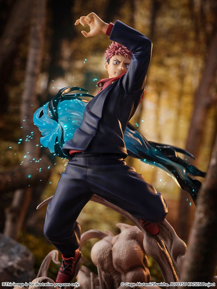 Jujutsu Kaisen SHIBUYA SCRAMBLE FIGURE PVC Statue Yuji Itadori - Image 3