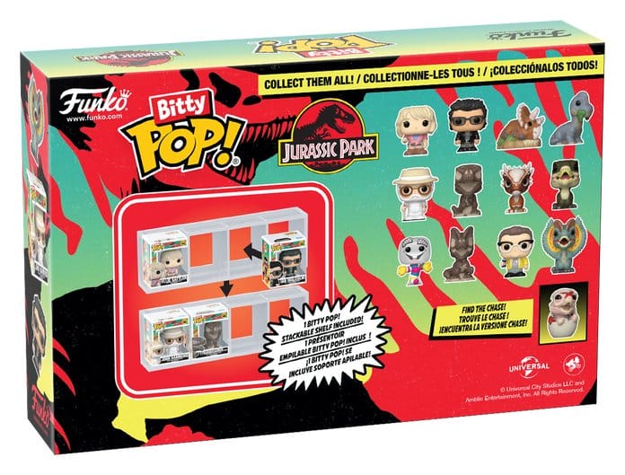Jurassic Park Bitty POP! Vinyl Figuren 4er-Pack Series 2 2, - Image 3