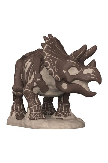 Jurassic Park Fossil POP! Movies Vinyl Figur Triceratops