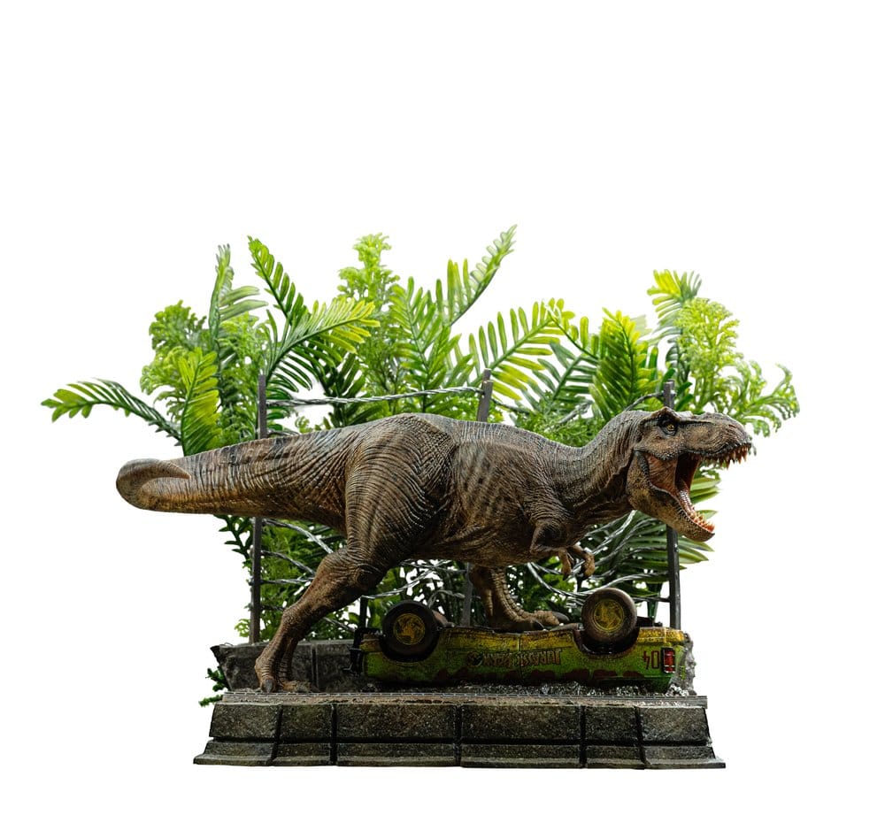 Jurassic Park Icons Statue T-Rex Breakout Set A