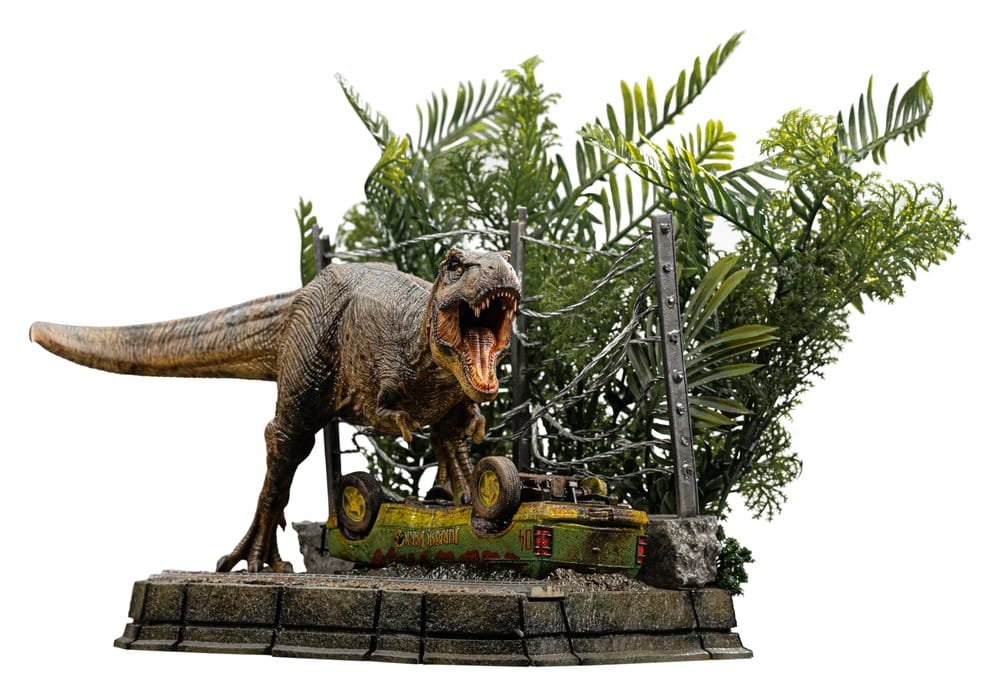 Jurassic Park Icons Statue T-Rex Breakout Set A - Image 3