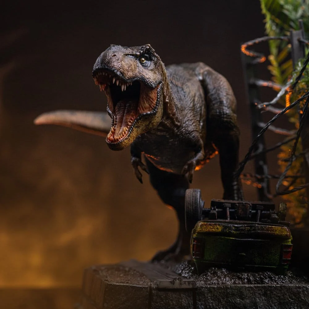 Jurassic Park Icons Statue T-Rex Breakout Set A - Image 6