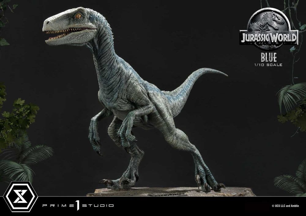 Jurassic World (Film) Prime Collectible Figures Statue Blue