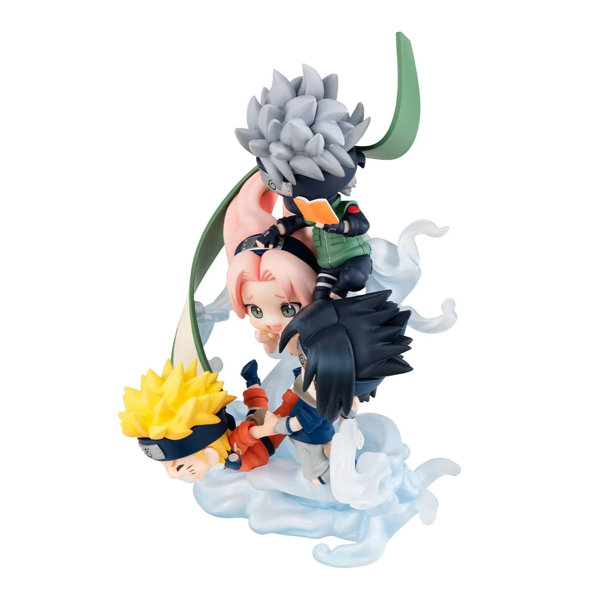 Kakashi, Sasuke, Naruto & Sakura FigUnity MegaHouse (with gift) - Image 6