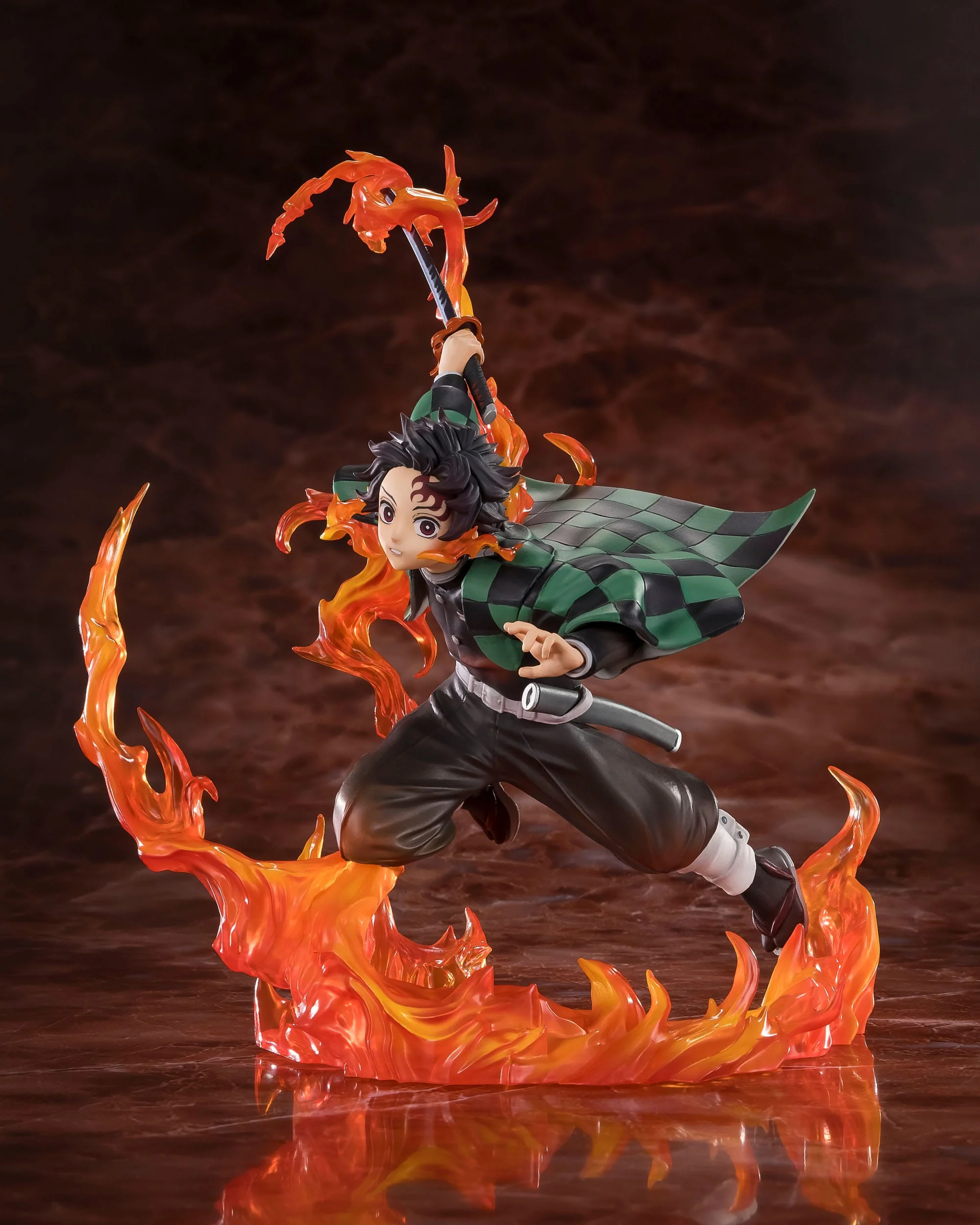 Kamado Tanjiro (Kyojuro Rengoku's Sword Guard Ver.) FiguartsZERO Bandai Tamashii Nations - Image 2