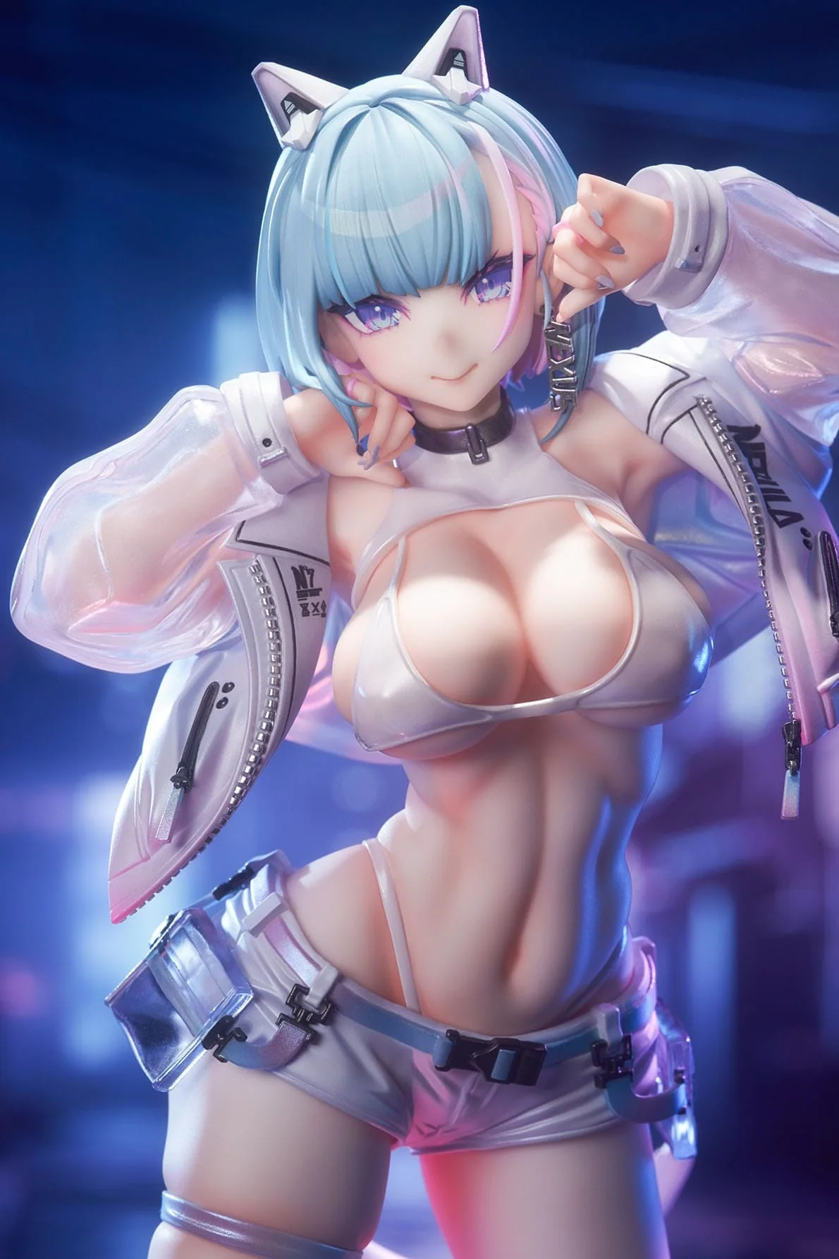 Kin Mirai Nekomata Miu DX Ver. Original Character Bibi Buttons - Image 4