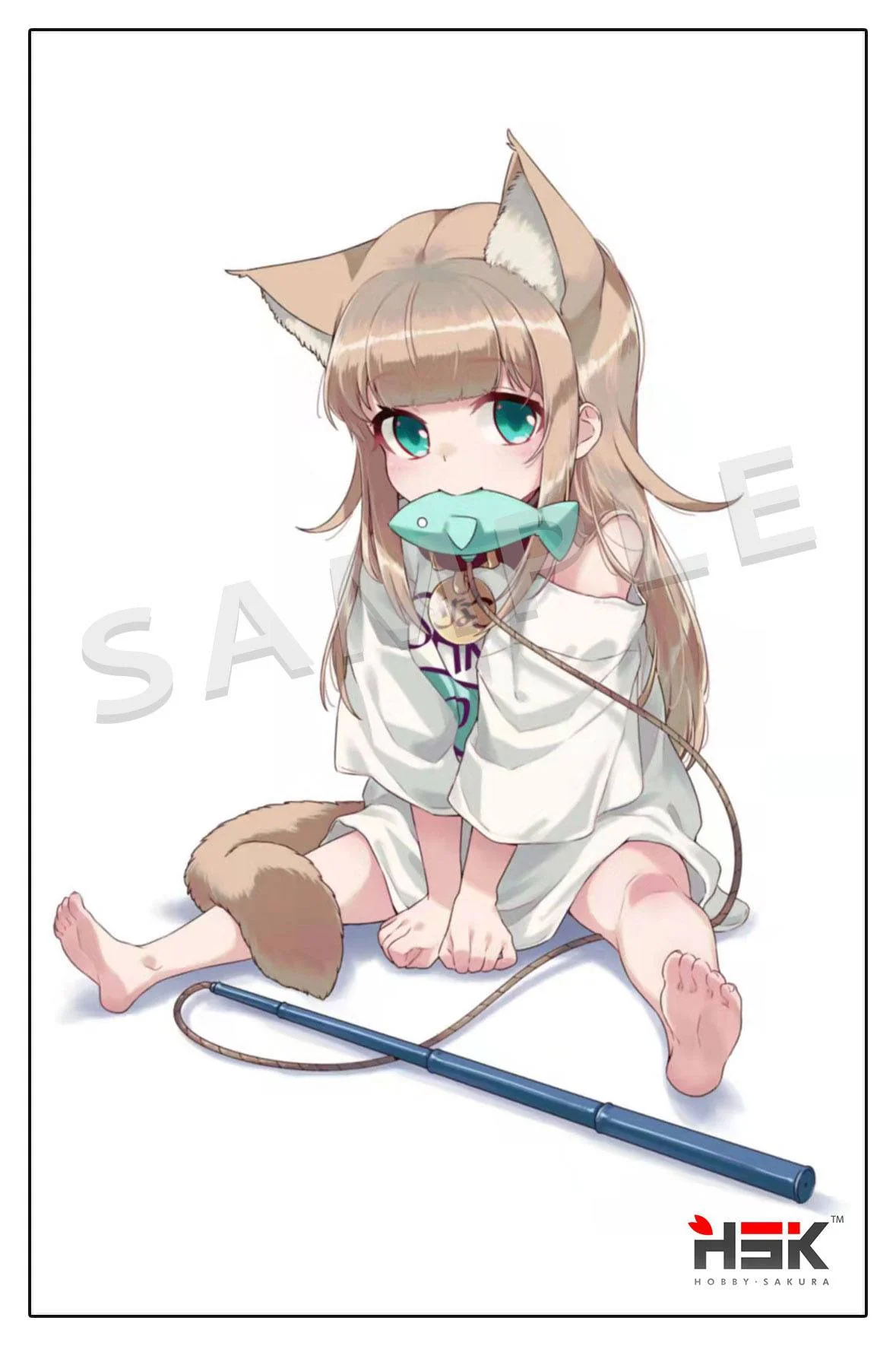 Kinako Sitting Fish Deluxe Ver. My Cat Ia A Girl And She's Cute - Image 12
