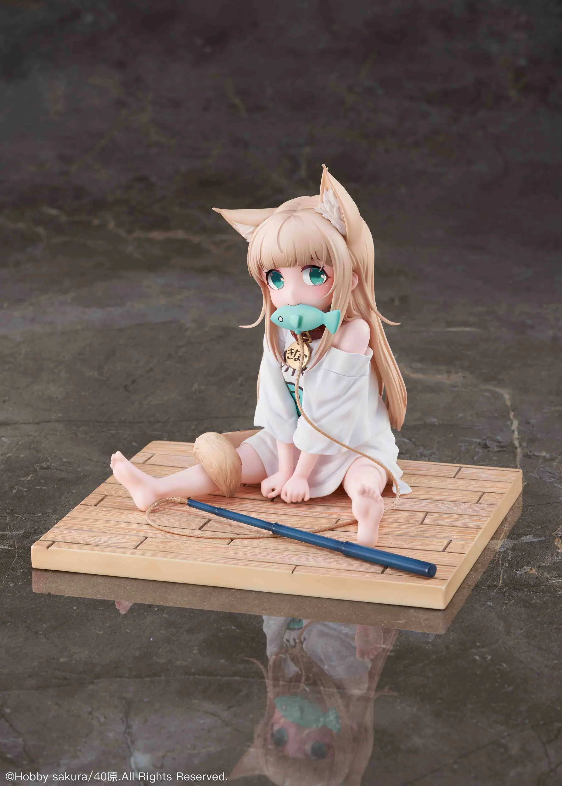 Kinako Sitting Fish Deluxe Ver. My Cat Ia A Girl And She's Cute - Image 4