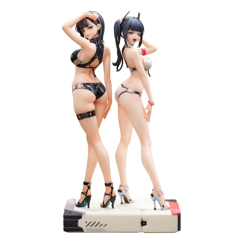 Konno Ao & Hakuyou Maruko SSR Figure Original Character Infinity Studio